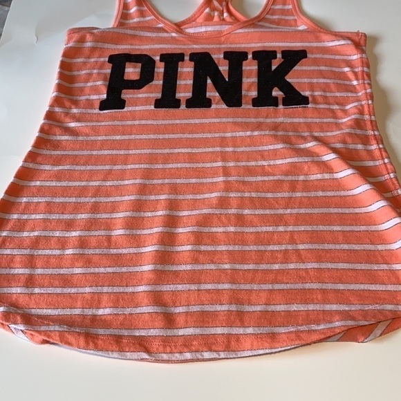 XS Orange White Silver Racerback Tank VS Pink - Picture 4 of 7